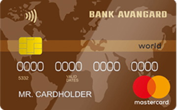 Дебетовая карта Mastercard World от Авангард