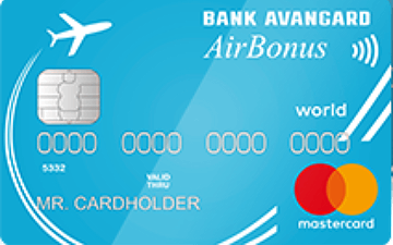 Дебетовая карта Airbonus от Авангард